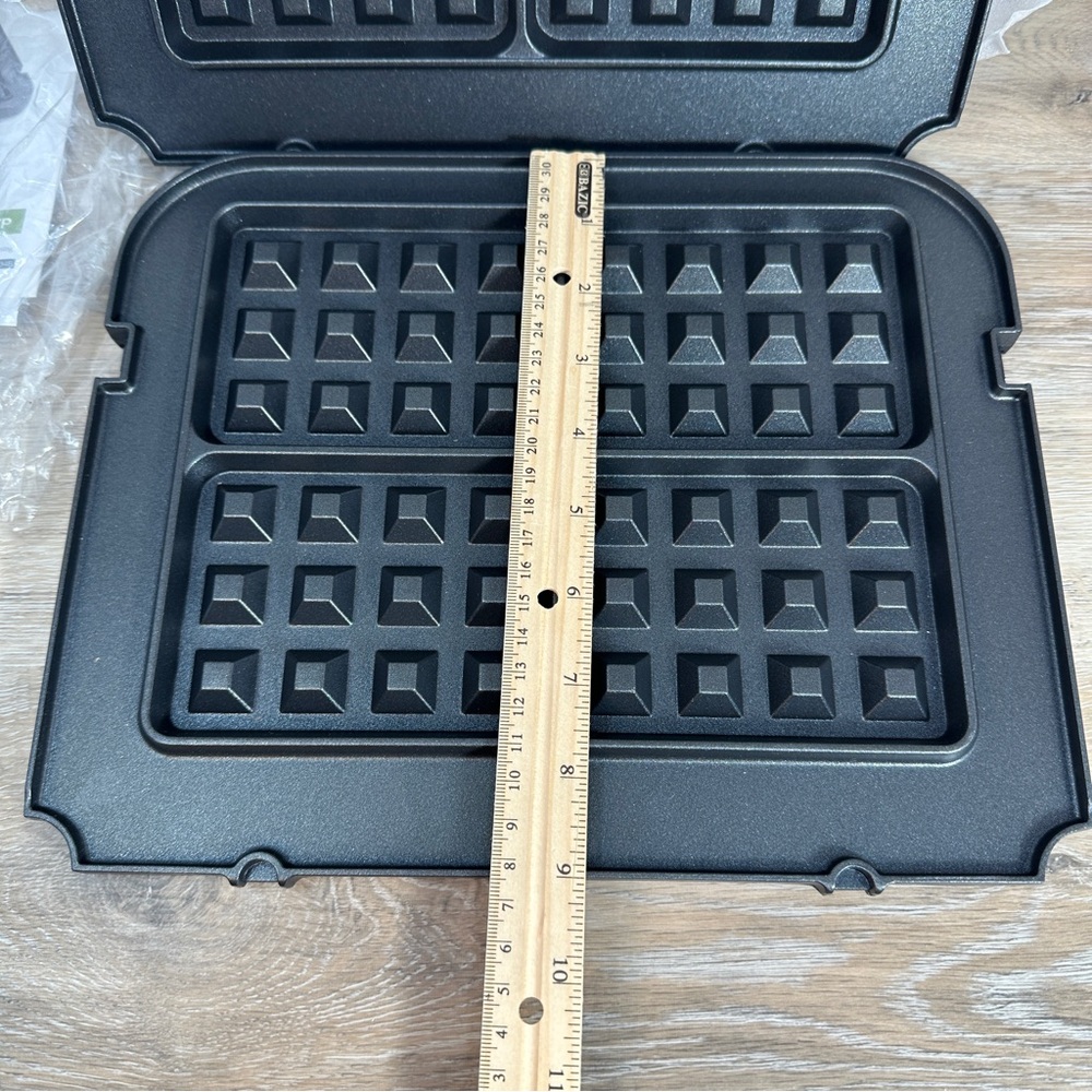 Cuisinart GR-WAFP Griddler Waffle Plates Accessory Accessory 2Metal Pieces NOB - Picture 4 of 12